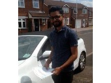 Test success after driving lessons with Automatic Driving School Orpington