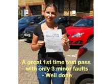 Test success after driving lessons with Automatic Driving School Orpington