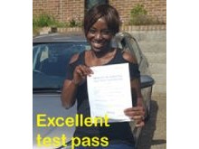 Test success after driving lessons with Automatic Driving School Orpington